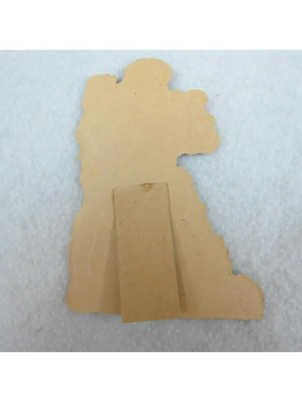Vintage Valentine Die Cut Stand Up Boy & Dog Heart Rose Bush 1920s-30s Germany